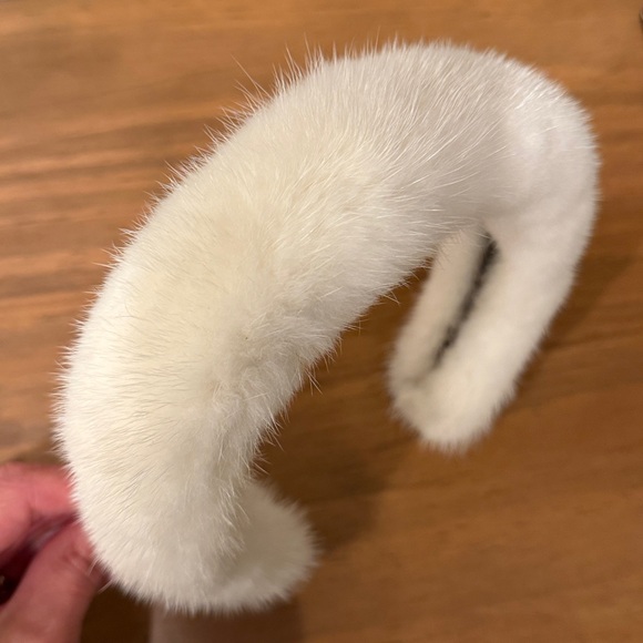 Surell mink fur headband - Picture 2 of 4